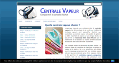 Desktop Screenshot of centralevapeur.net